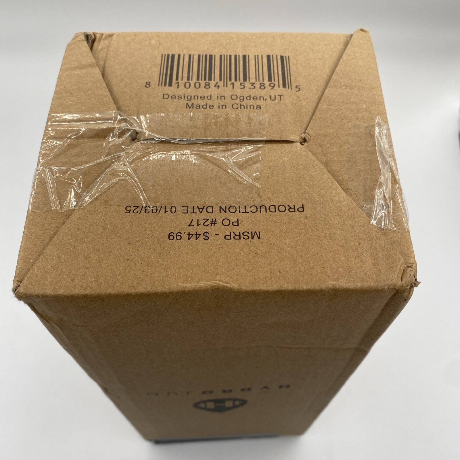 New! Hydrojug 40oz Traveler Limited Edition* Black White Gingham