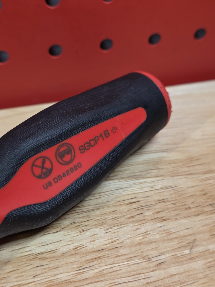 Snap-on Tools SGCP1B 10" RED Soft Grip Cotter Pin Pick Puller