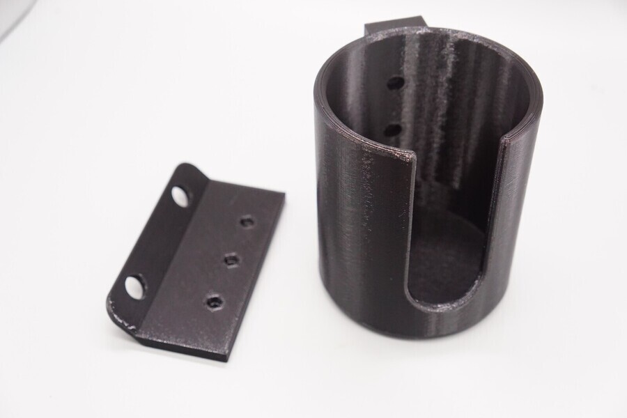 Pinball Machine Cup/Drink/Pop/Soda Holder Front Or Side Mount - Black
