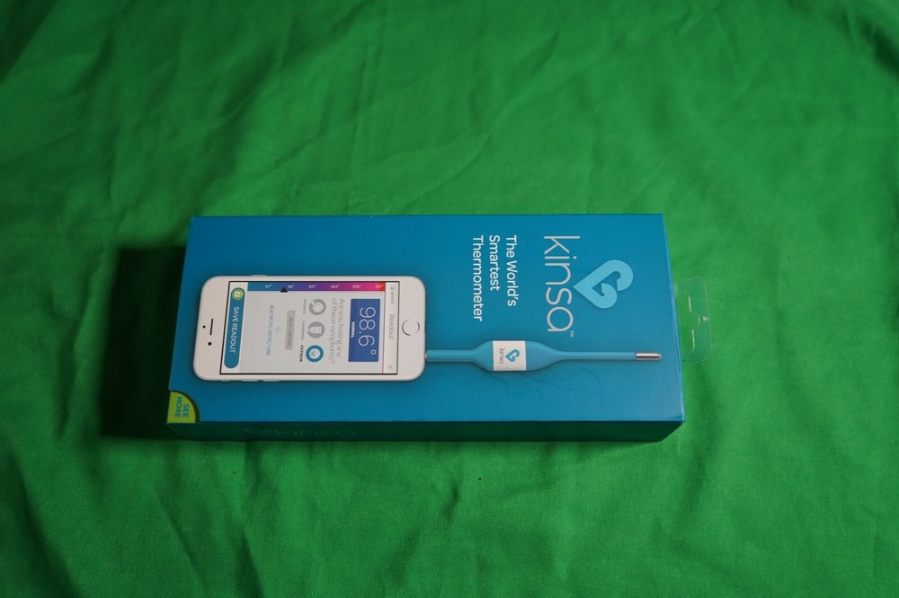 Kinsa Smart Stick Digital Thermometer KSA 003B for IOS & Android Smartest Fast