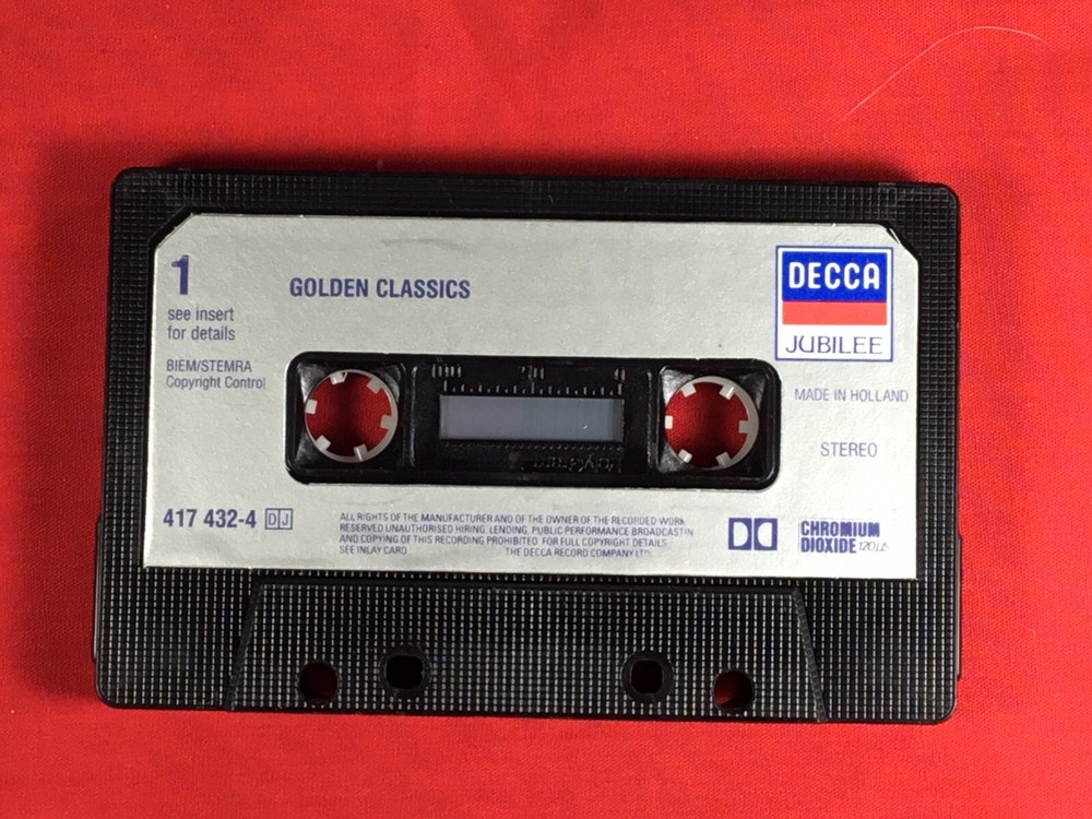 Golden Classics Various Composers Audio Cassette Decca