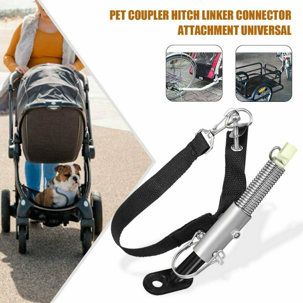 Universal Bicycle Bike Trailer Attachment Hitch Baby Coupler Linker Connector US