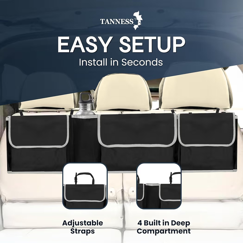 Tanness Back Seat Boot Organiser