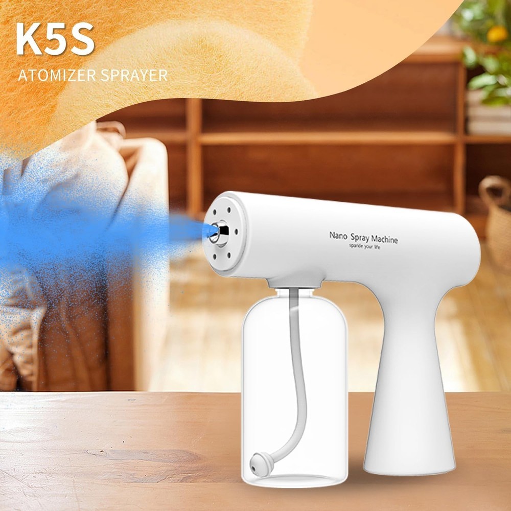 Ultra-Fine Atomization Sprayer - 350ml Rechargeable Humidifier for Versatile Use