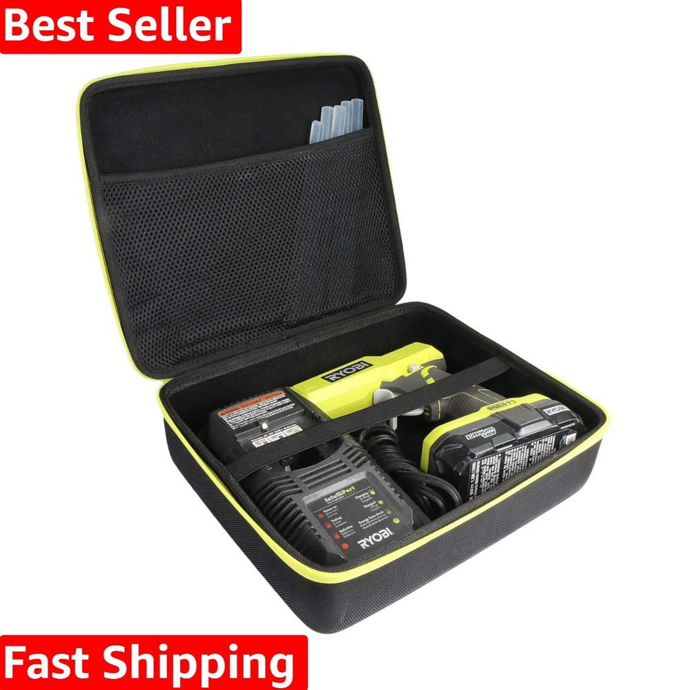 Hard Carrying Case Compatible with Ryobi Glue Gun P305