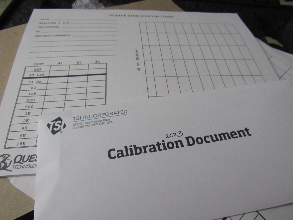 Quest Noise Dosimeter Model 2900