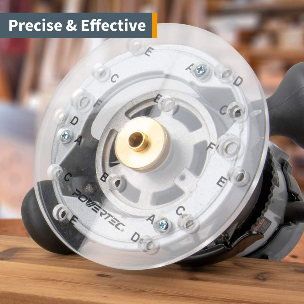 Router Guide Bushing Solid Brass 5/8", Short Shank Precision Router Bushings Tem