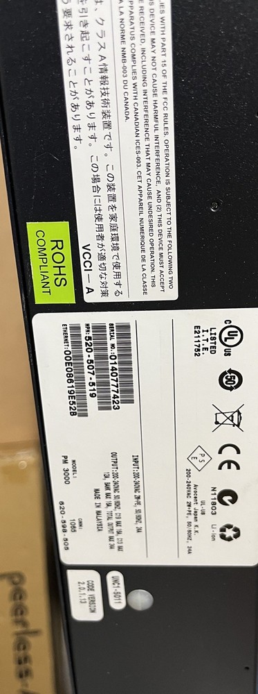 Avocent PM 3000 24 outlets Pdu