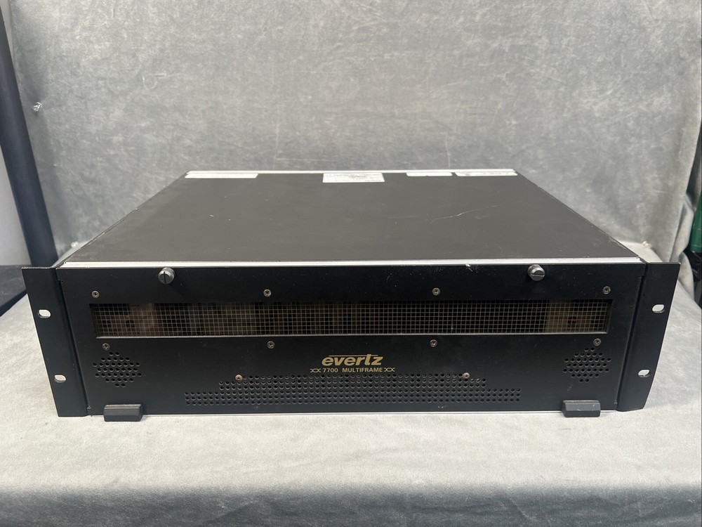 Evertz 7700FR-C Multiframe Chassis - No Cards