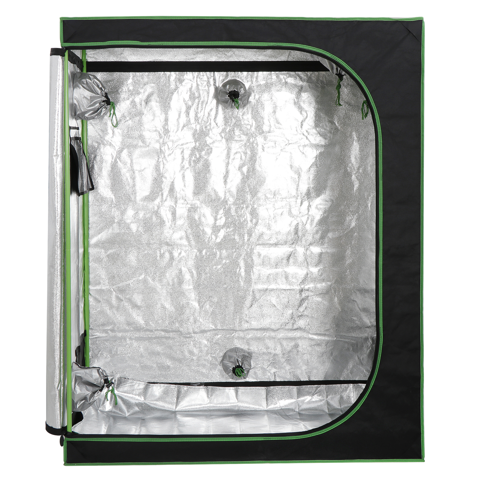 48"x24"x60" Hydroponic Grow Tent Window Floor Tray for Indoor Plant Growing 2x4