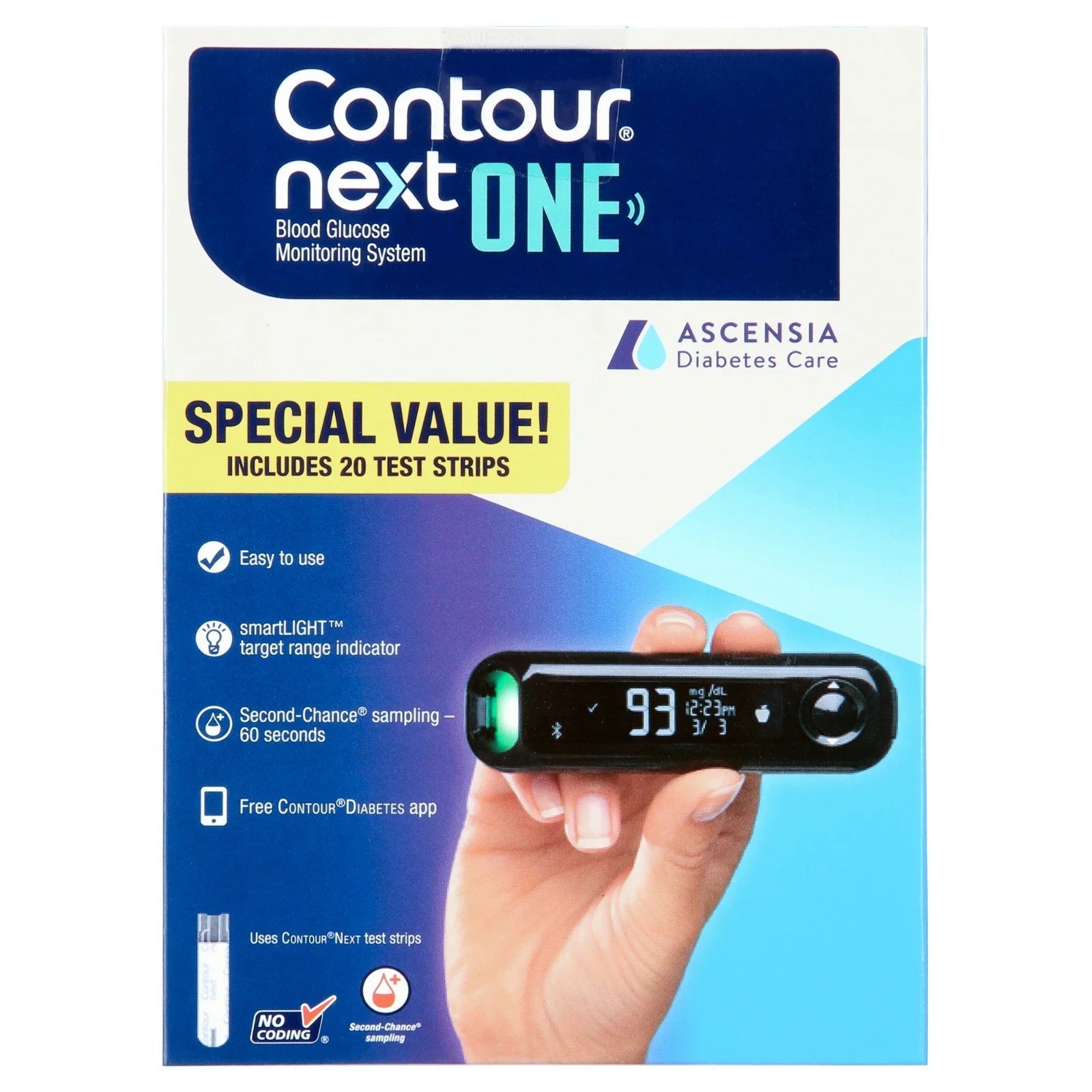 Brand New CONTOUR NEXT ONE VALUE PACK (10 Pack)