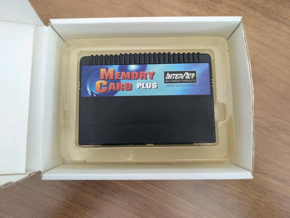 Sega Saturn Interact Memory Card Plus Tested