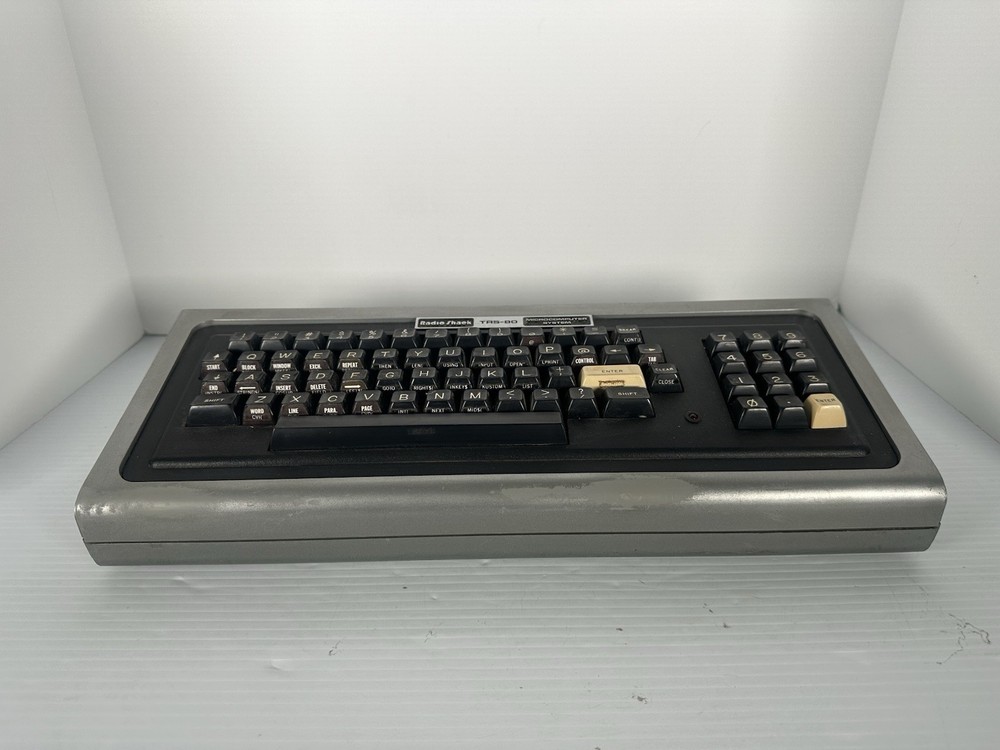 Radio Shack TRS-80 Computer Powers On No. 26-1104. Lowercase Modification Kit