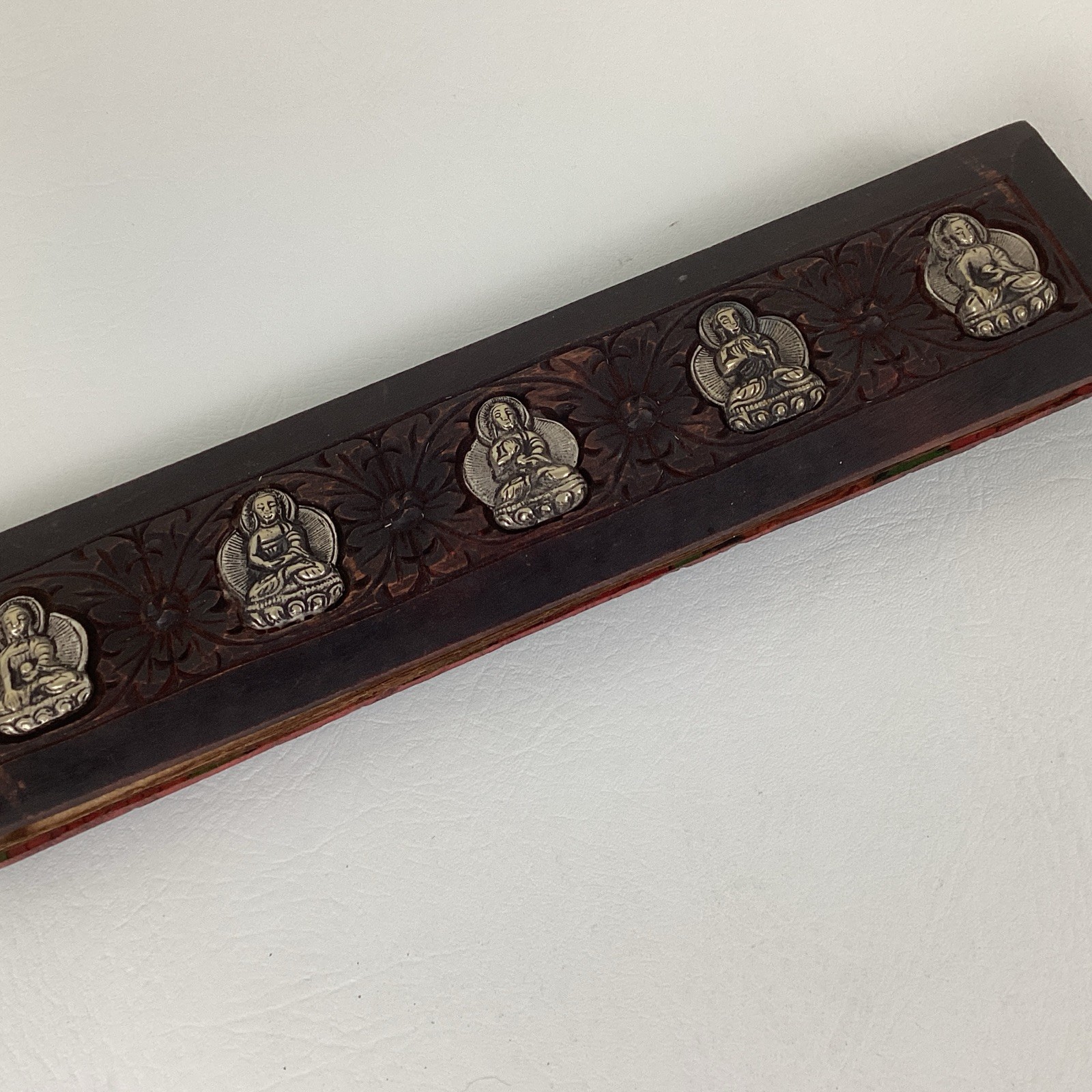 Antique Tibetan Buddhist Manuscript (Pecha) Handwritten Script Loose-Leaf Wooden