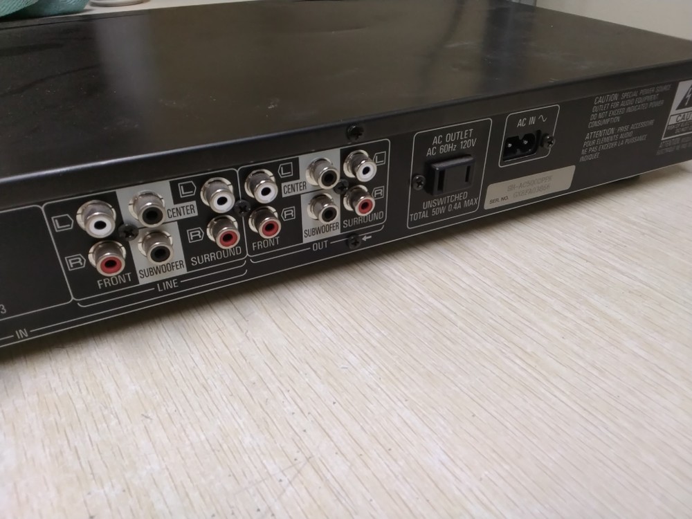 Technics Digital Surround Processor SH-AC500D