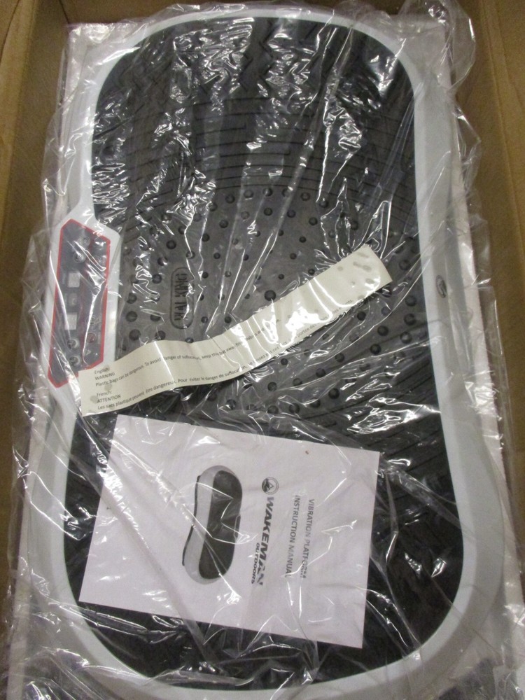 Wakemen Vibration Exercise Machine Vibrating Adjustable Platform NOB