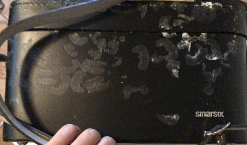 [Untested] Gossen Sinar Six Light Meter Set in Leather Case – Needs Cleaning