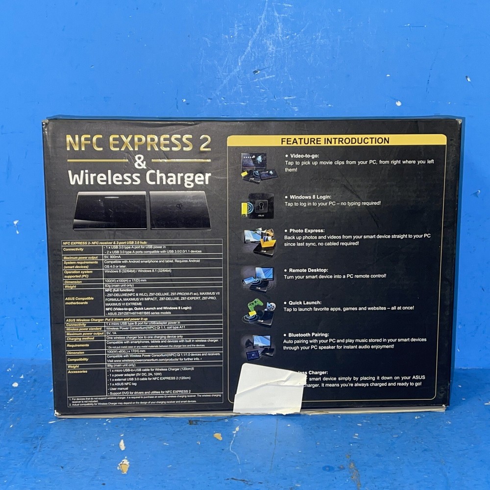 ASUS NFC EXPRESS 2 & WIRELESS CHARGER