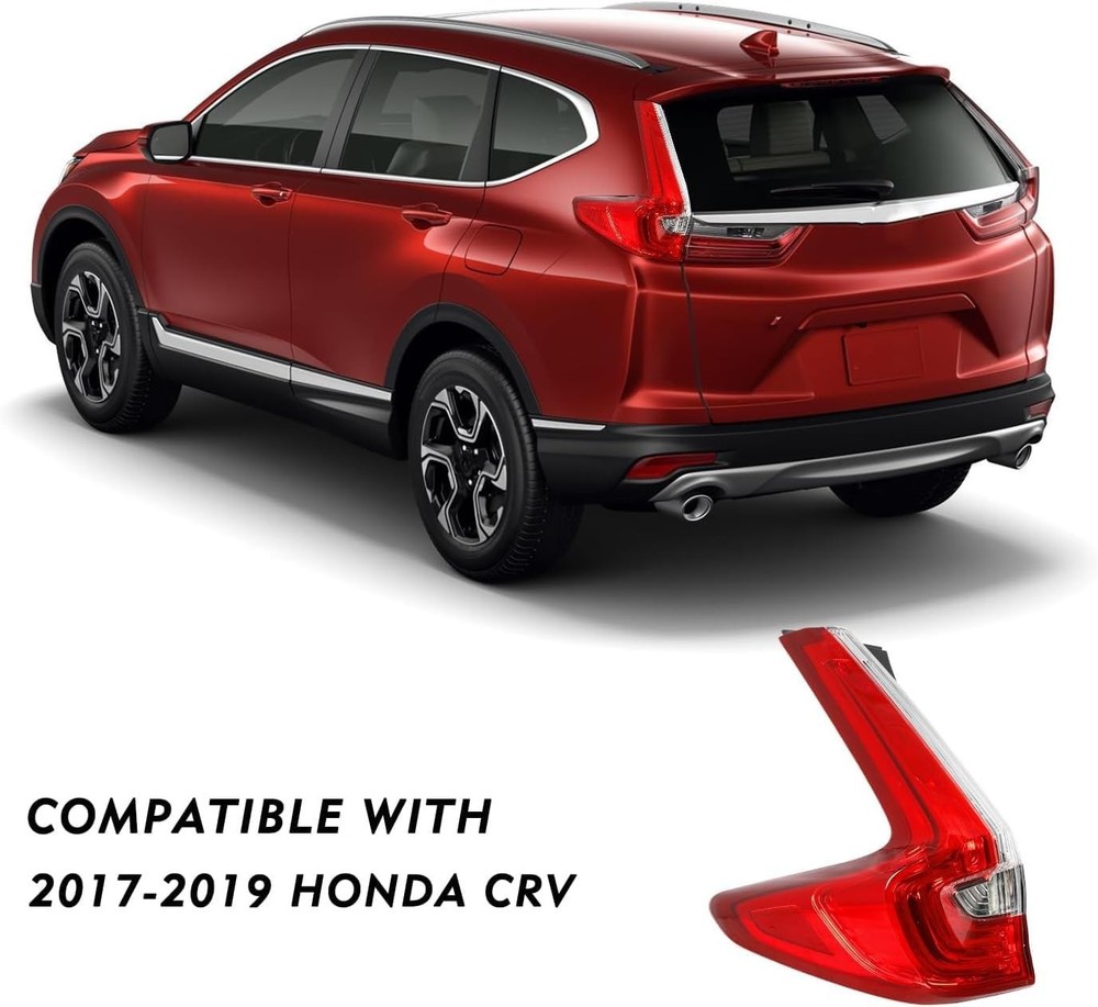 Rear Outer Tail Light Assembly for 2017-2019 CRV CR-V Left Driver Side
