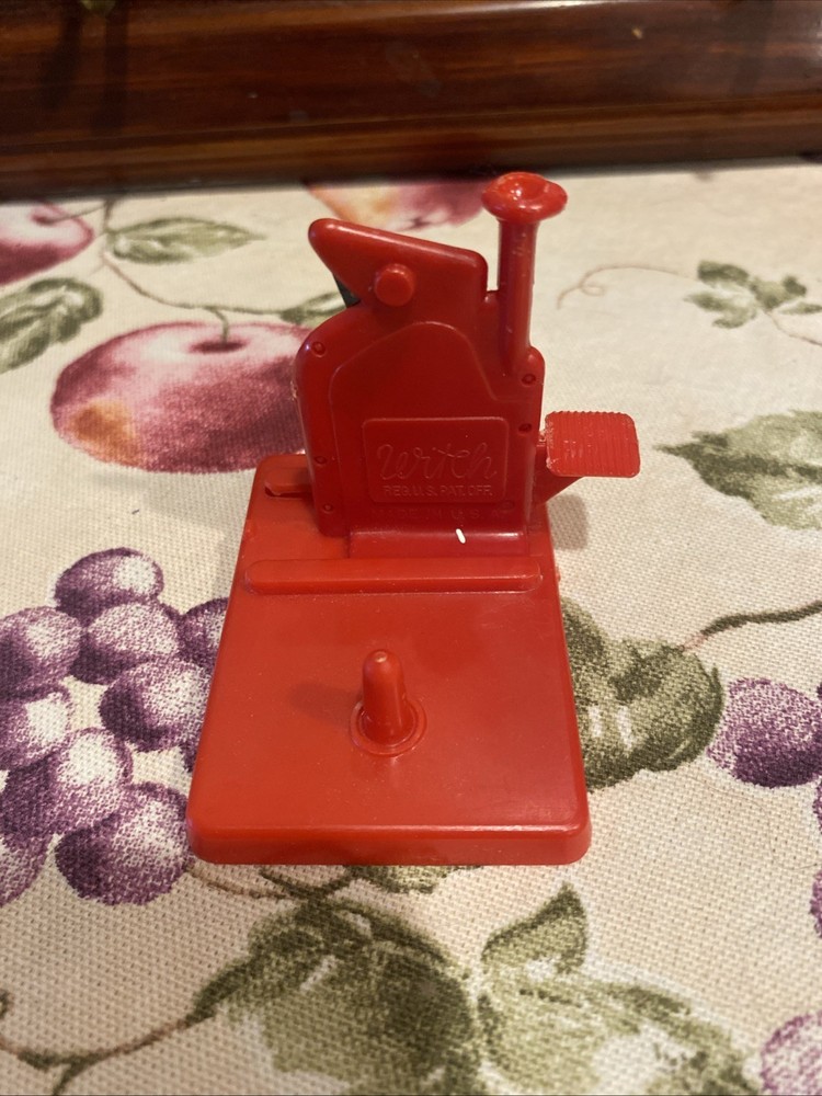Vintage Witch Automatic Needle Threader USA Sewing Tool Original Box & Booklet