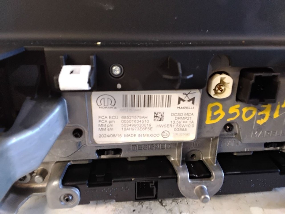2022-2025 Jeep Compass 10.1" Touch Screen Display