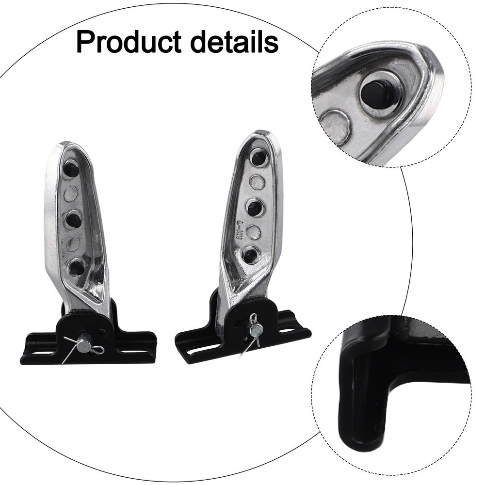 Scooter Front Footrests with Practical Foldable Design Easy Storage Use