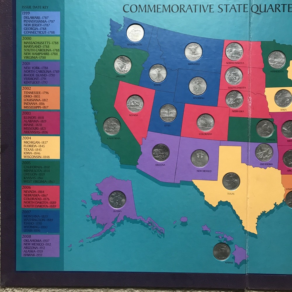 Commemorative State Quarter Collection 1999-2008