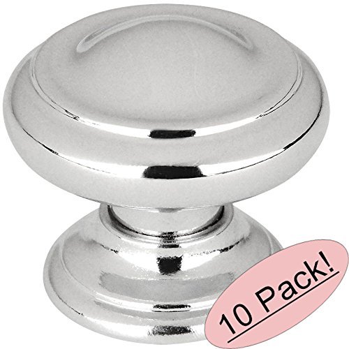 *10 Pack* Cosmas Cabinet Hardware Polished Chrome Knobs - #3317CH