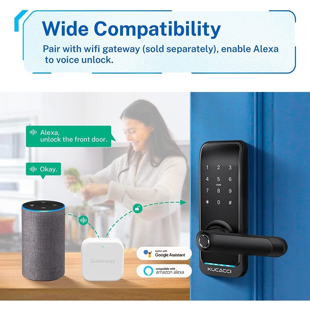 Kucacci Fingerprint Smart Door Lock