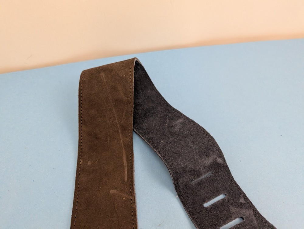 Perri's Leathers Brown Guitar Strap Canada