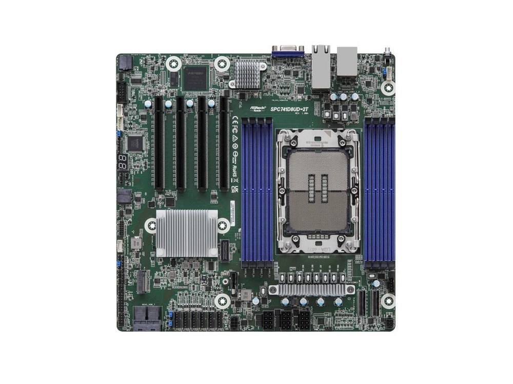 Asrock SPC741D8UD2T/X550 Server Motherboard
