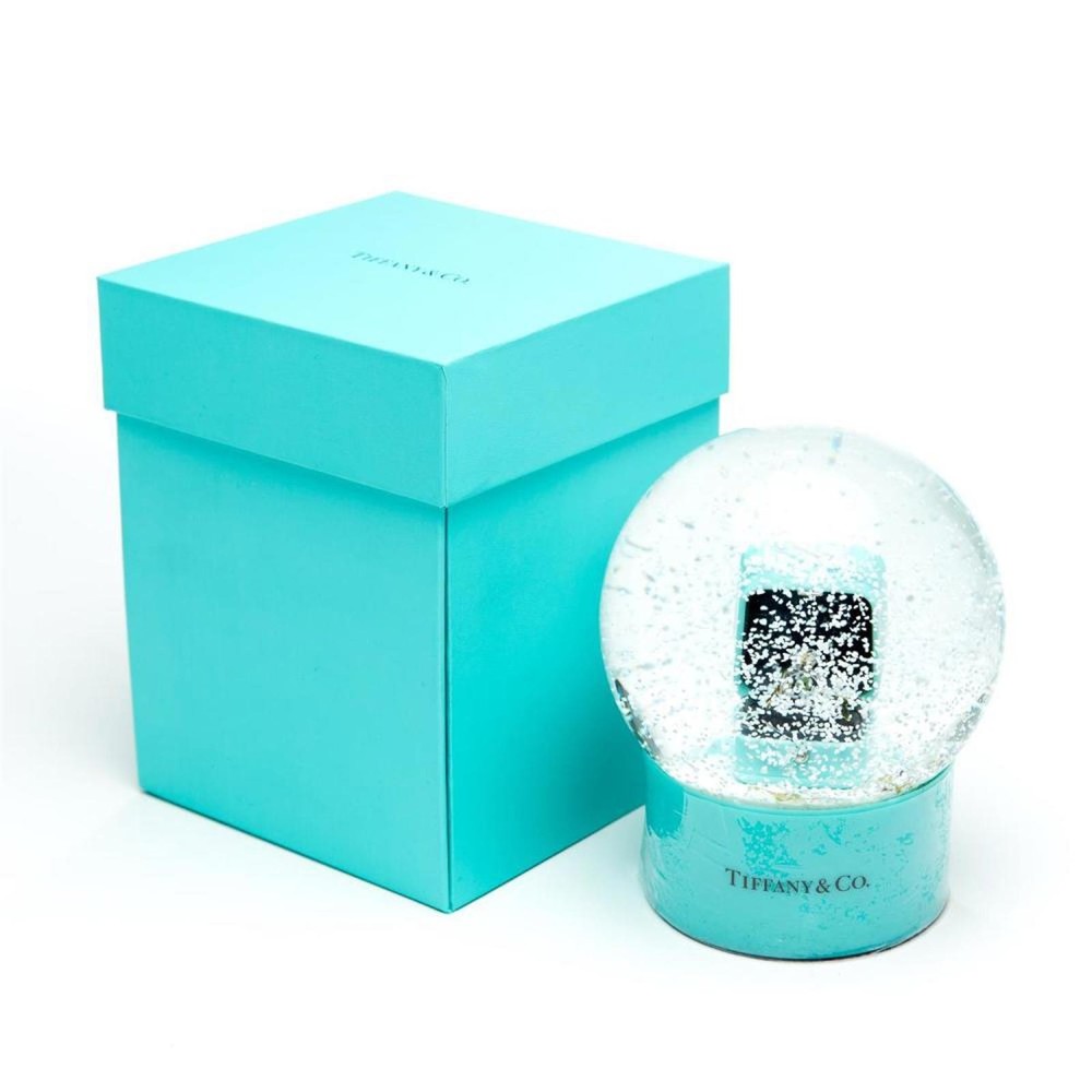 Tiffany & Co. Snow Globe w/ Ring & Box