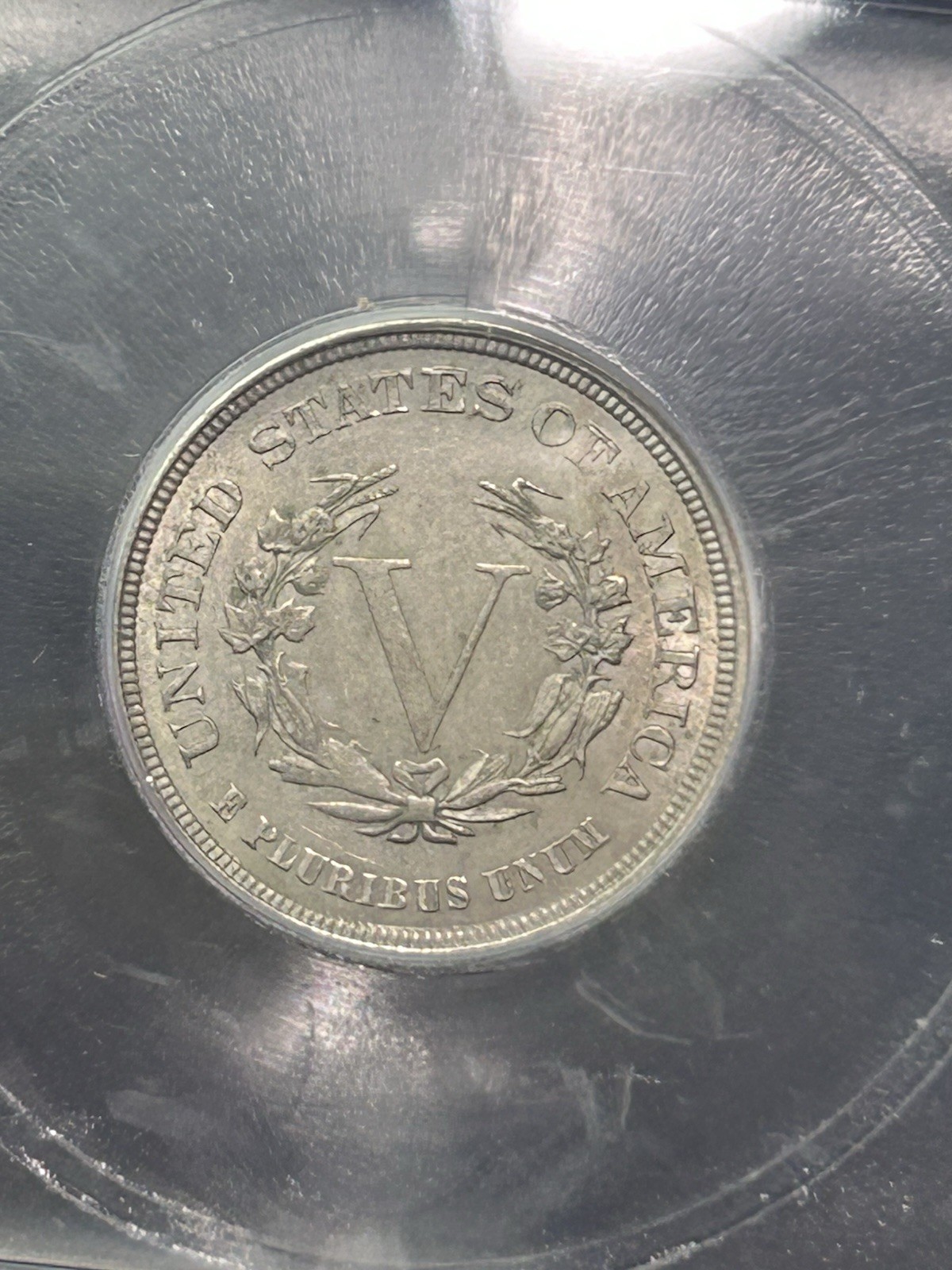 SASA 1883 Liberty V Nickel No Cents MS62 ICG