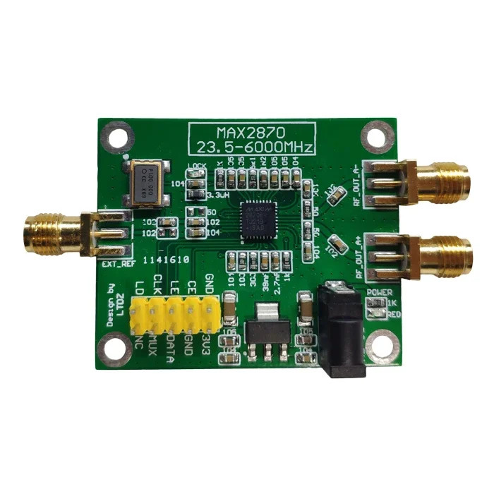 DC 5V MAX2870 23.5-6000MHz RF Signal Source Generator module Spectrum Analyzer