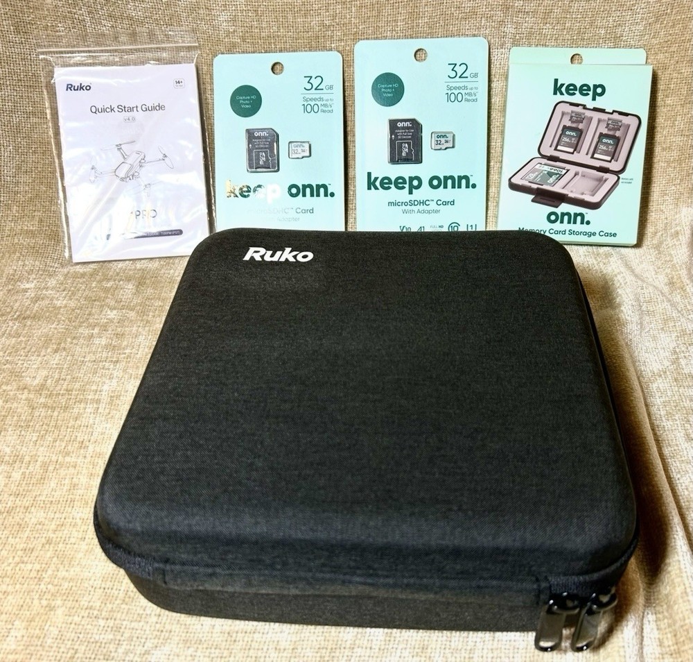 RUKO U11 PRO DRONE GPS AUTO RETURN FOLDABLE QUADCOPTER With CAMERA -,NEW