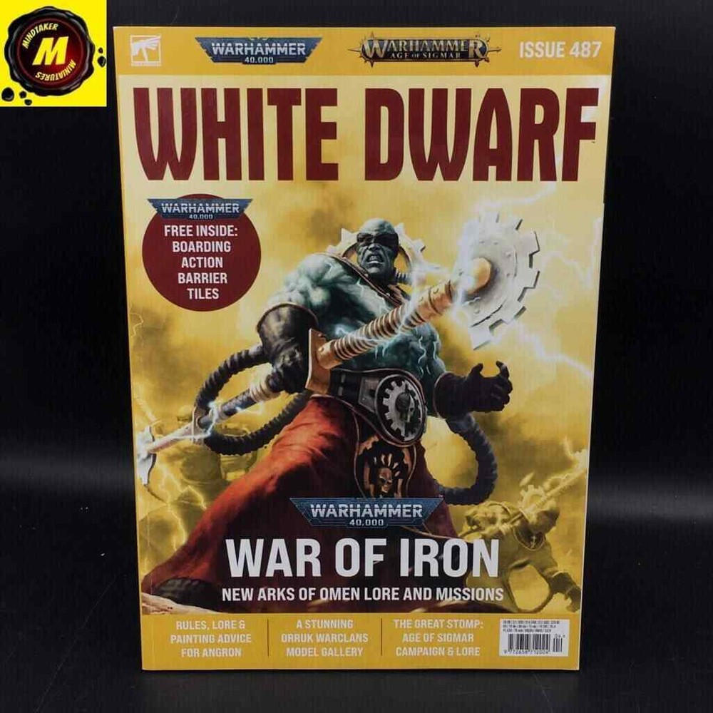 White Dwarf # 487 (With Pull-Outs) - #WD487E - White Dwarf