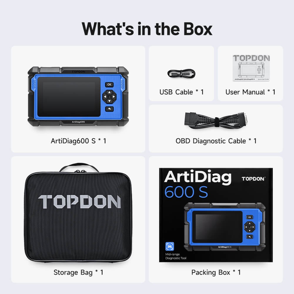 Check Engine OBD2 Scanner Transmission ABS SRS Code Reader Diagnostic Scan Tool