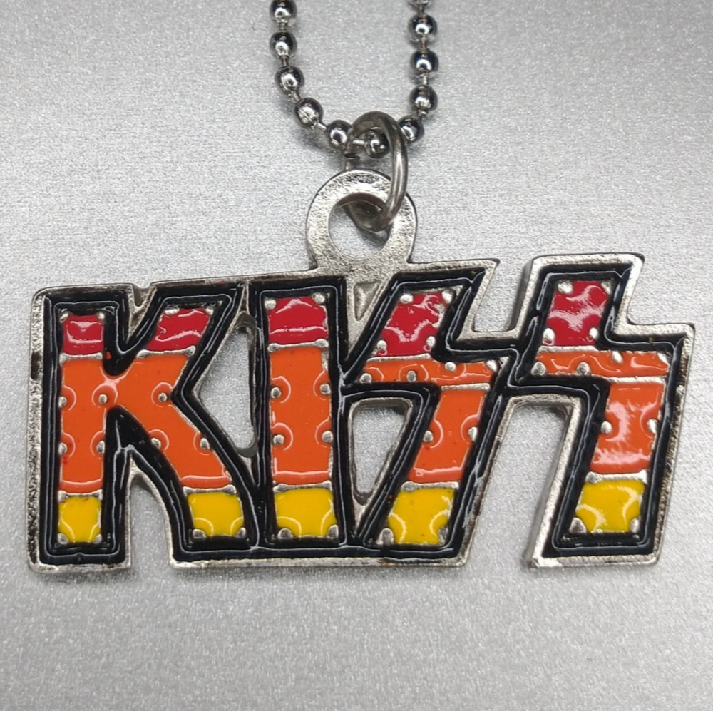 KISS - Necklace /  Pendant, (Color)