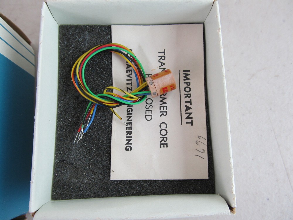 SCHAEVITZ ENGINEERING LINEAR VARIABLE DIFFERENTIAL TRANSFORMER TYP 020M-L