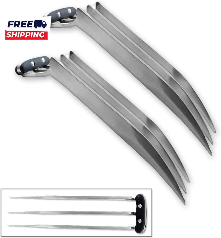 11" Wolverine Fantasy Claw Set of 2 (Steel)