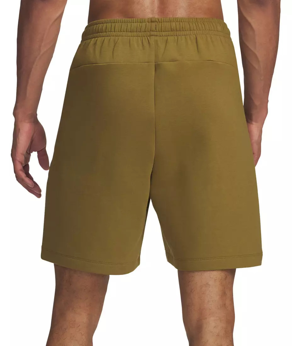 UNDER ARMOUR Shorts Mens Large UNSTOPPABLE FLEECE CANTEEN GREEN/Black NWT $70