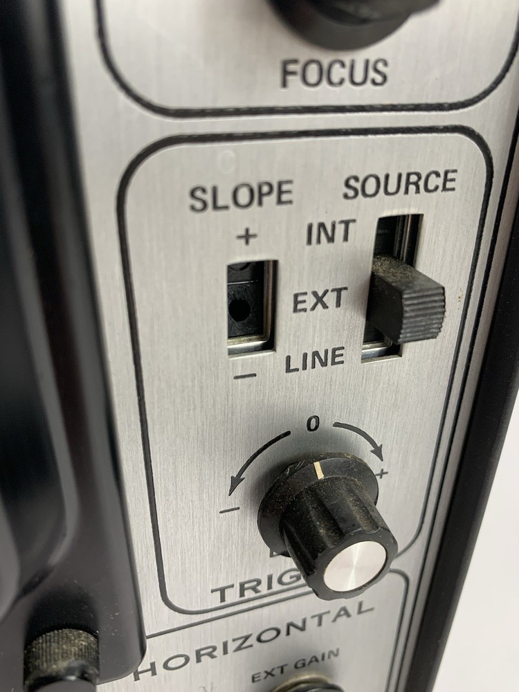 Crei 255 Solid State Oscilloscope - Broken Slope Control Switch