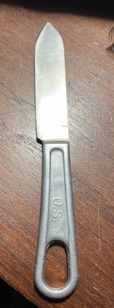 ORIGINAL WWII US ARMY INFANTRY MESS KIT KNIFE UTENSIL