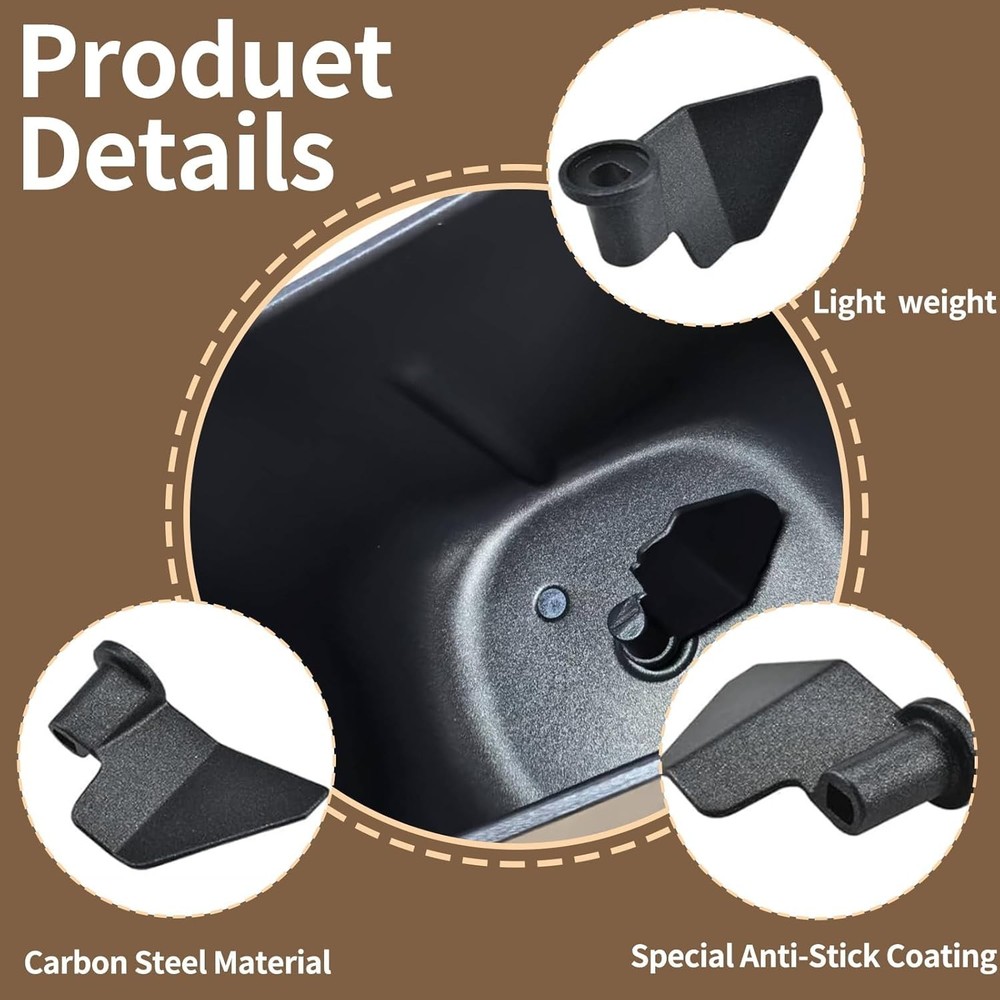 2-Pack CBK-110KP Bread Maker Kneading Paddle for Cuisinart Bread Maker Machine,
