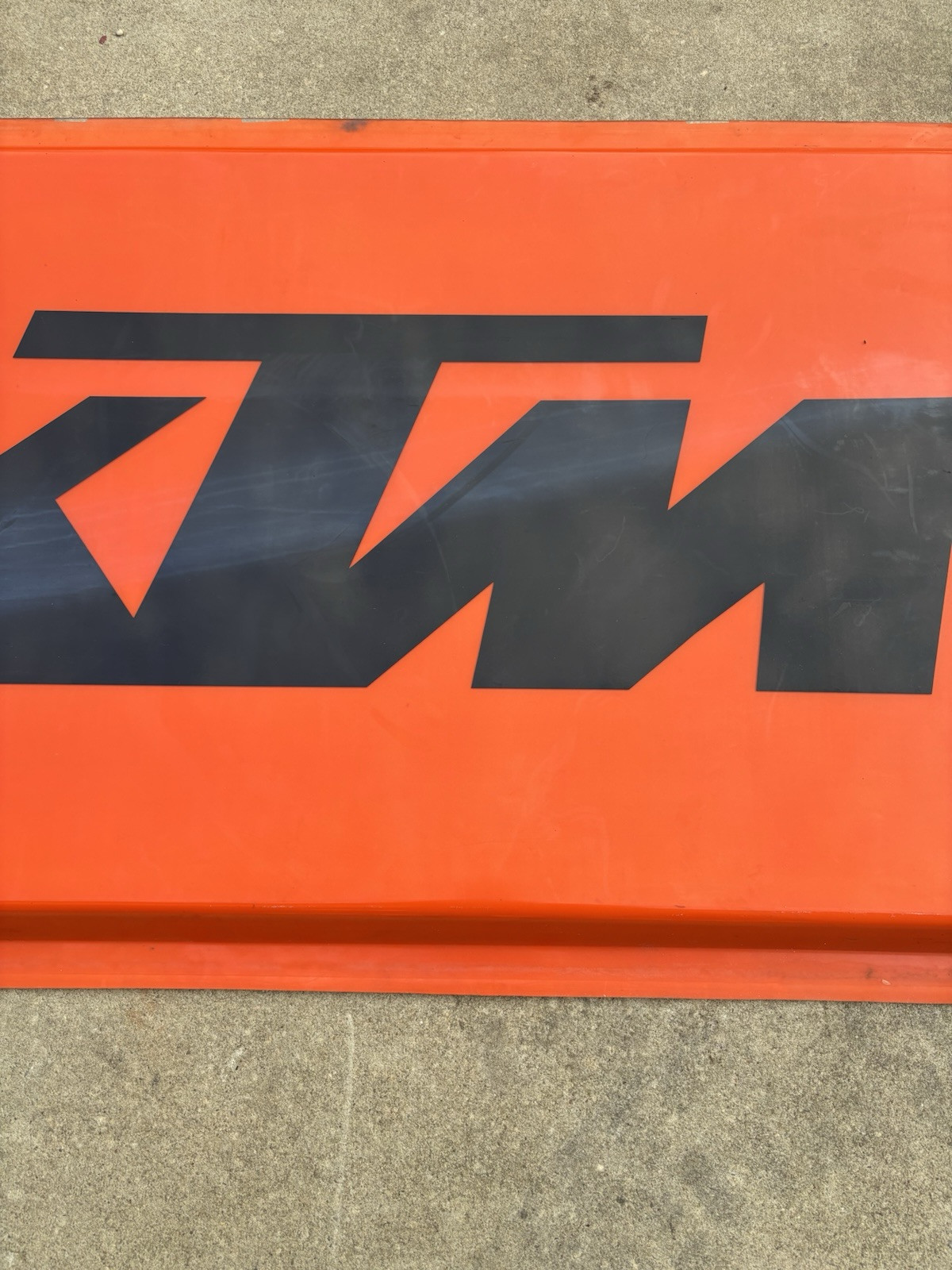 KTM Factory Dealer Sign Man Cave Collectible