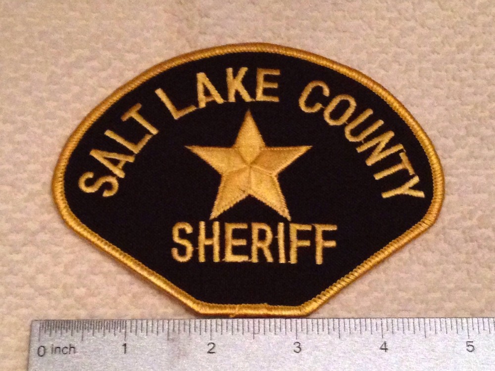 UT Salt Lake County Utah Sheriff Patch