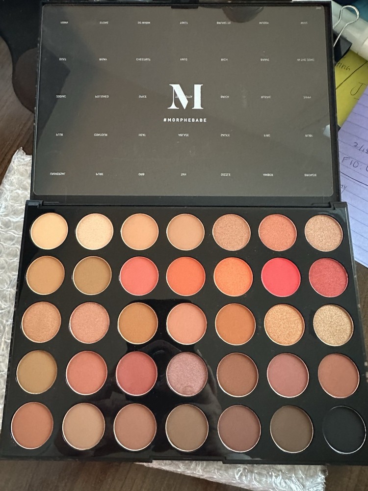 Morphe 3502 Second Nature Eyeshadow Palette 100% Authentic