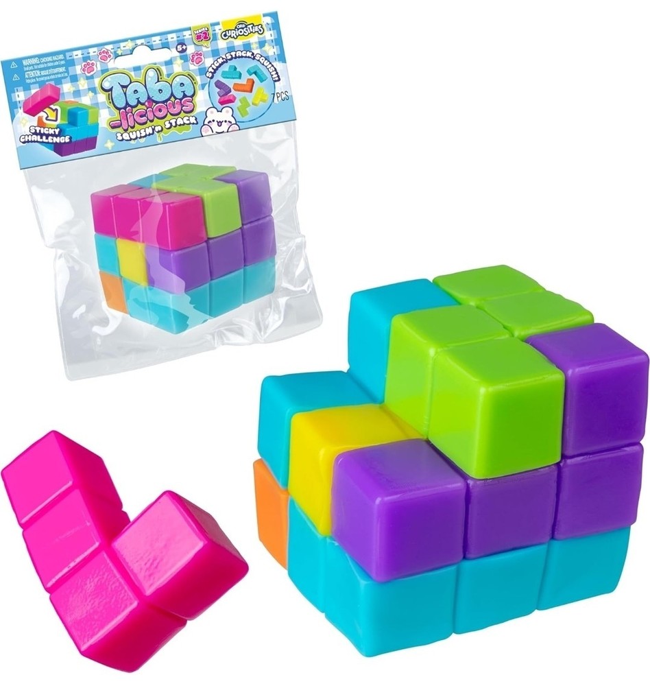 Taba-Licious Squish'n Stack Orb Curiosities Squishy Stress Fidget