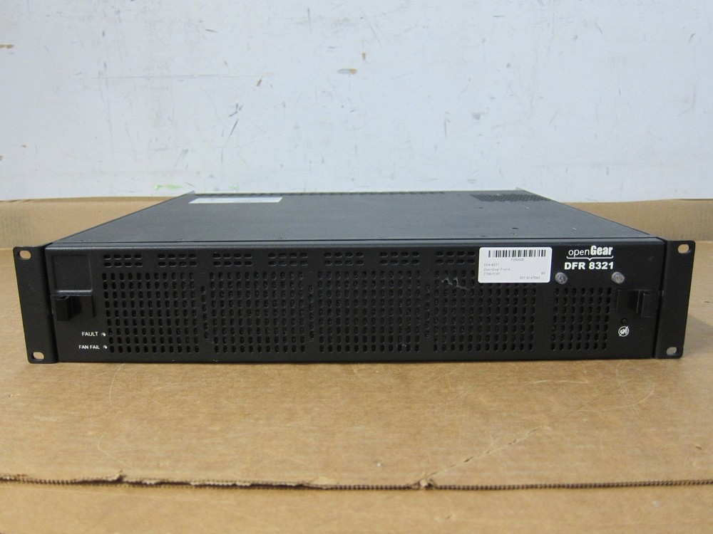 EEG DFR-8321 Open Gear Frame - No Cards /Modules - Unit Only