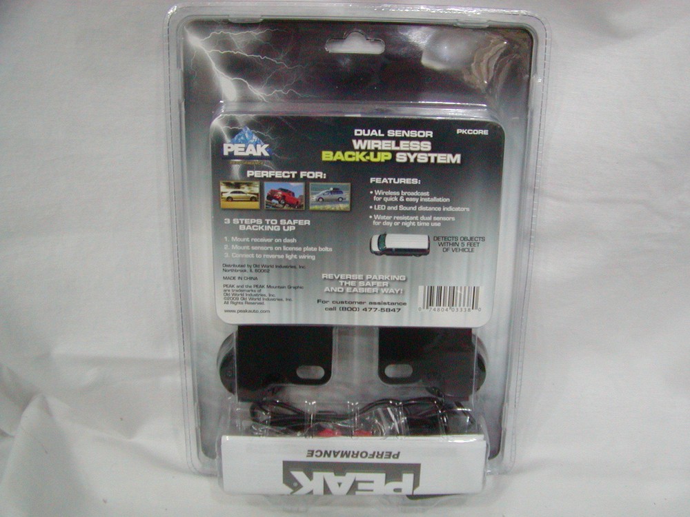 (1) NEW Peak PKCORE Wireless Backup System Sealed Packaging Sensor